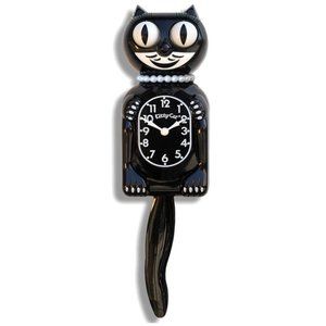 Urban Outfitters Classic black Miss kitty-cat Clock